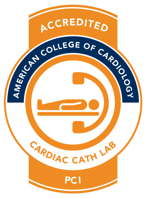 American College of Cardiology Cardiac Cath Lab Accreditation Seal